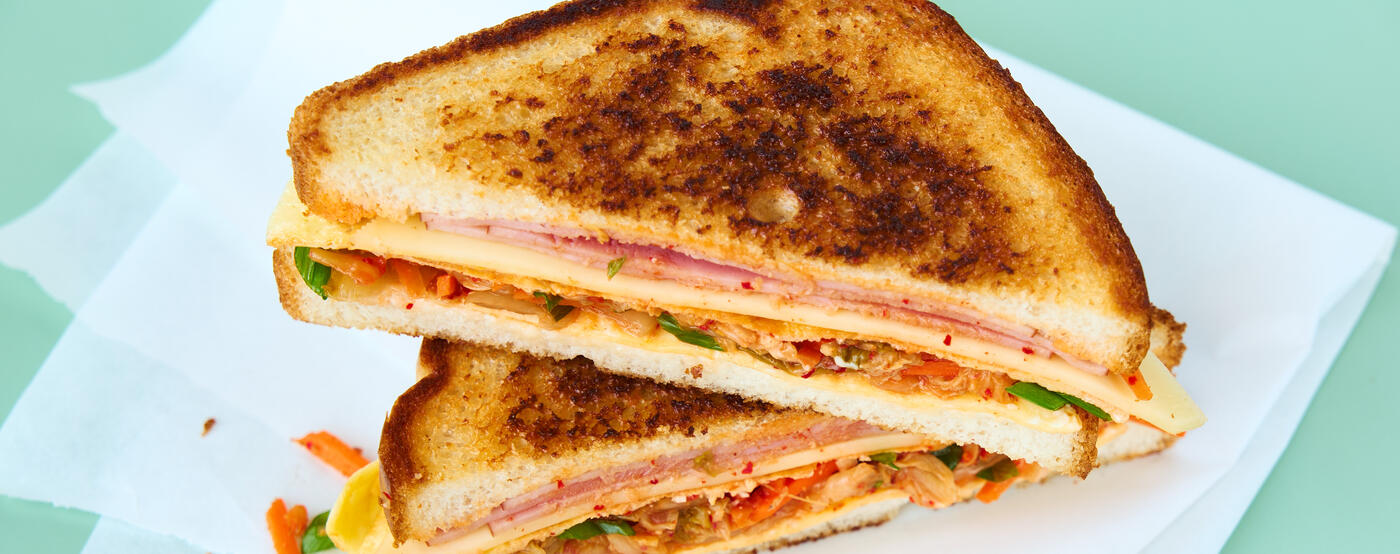 Korean Street-Style Breakfast Sandwich | Feed Good Rewards